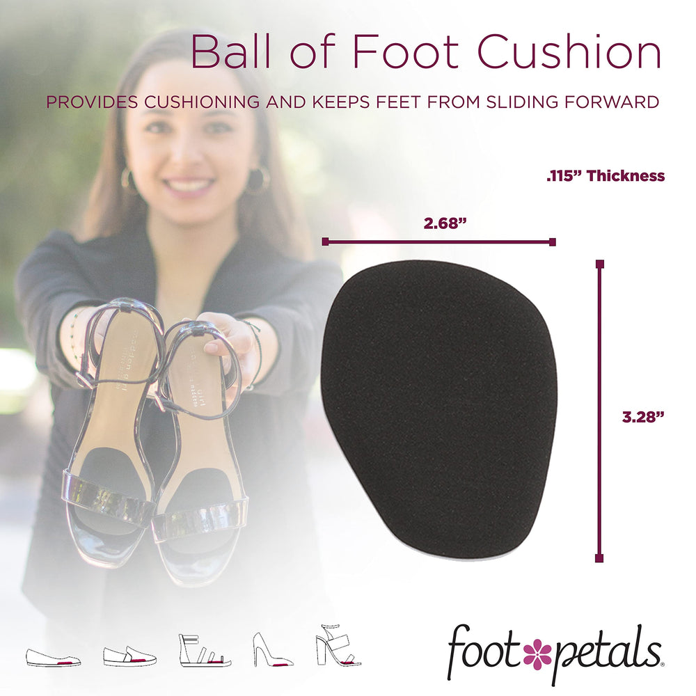 Foot Petals slim design maintaining discreet fit in footwear
