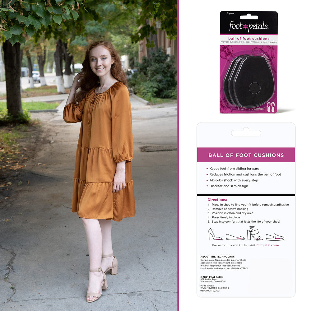 Foot Petals product image highlighting USA-made quality and placement