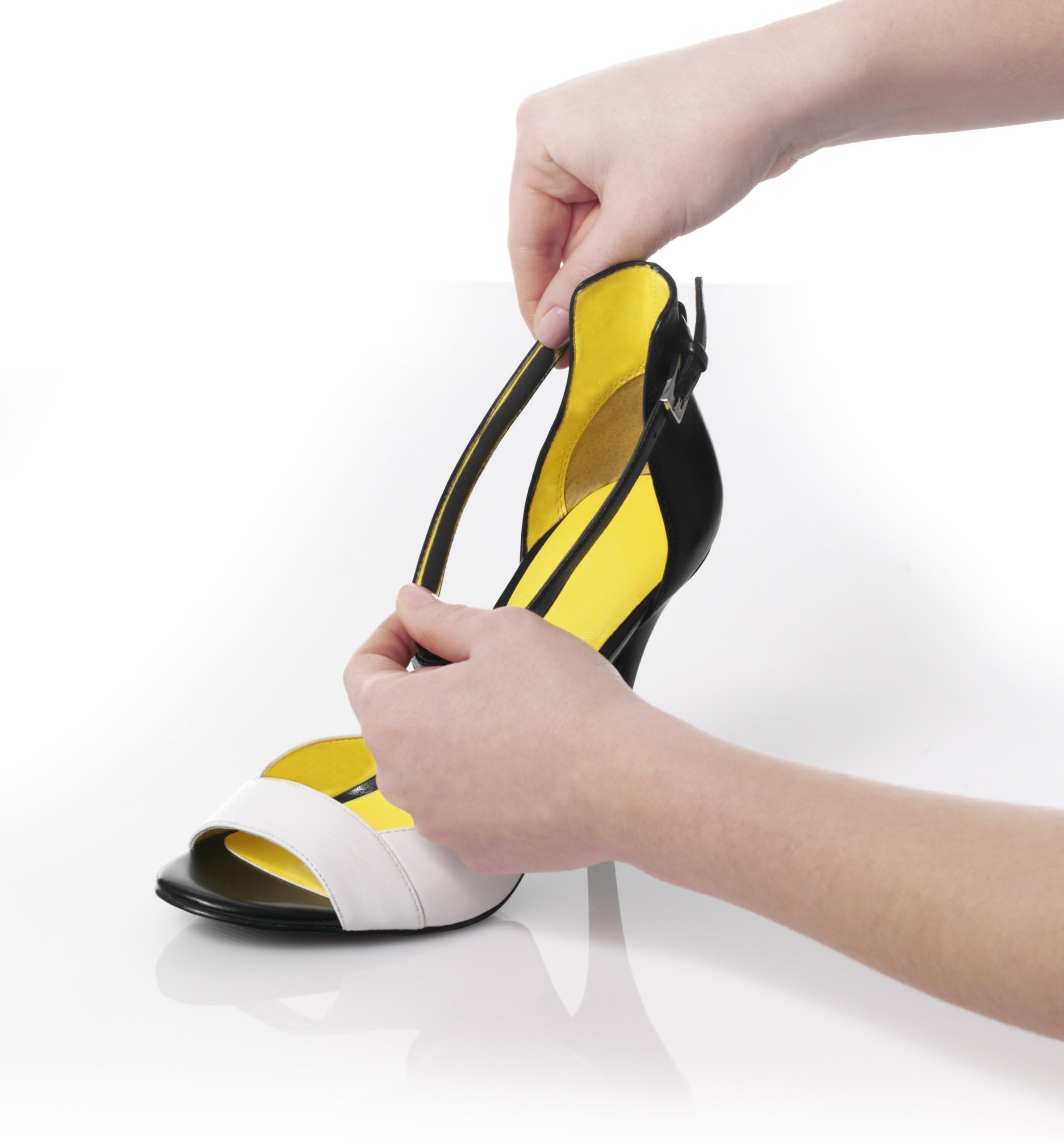 Foot Petals recortables para un ajuste personalizado en cada zapato.