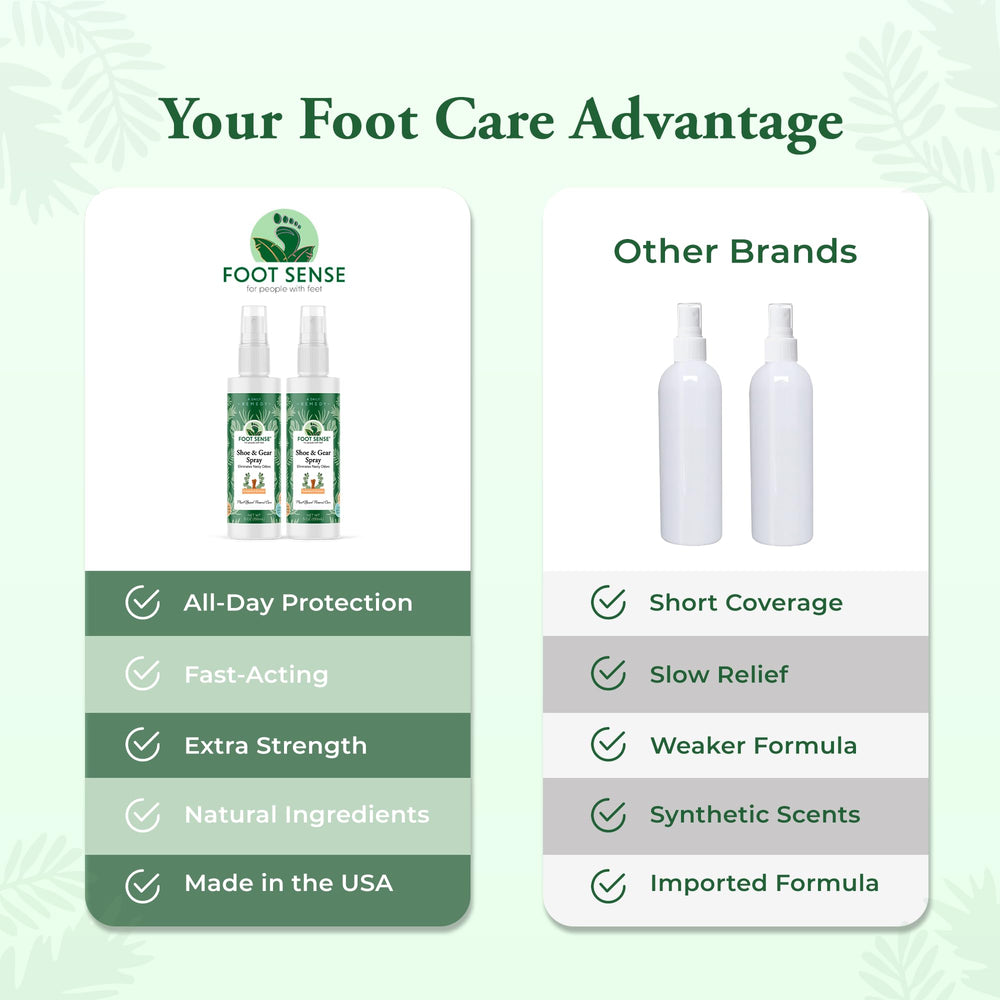 Foot Sense kids-friendly spray for daily freshness.