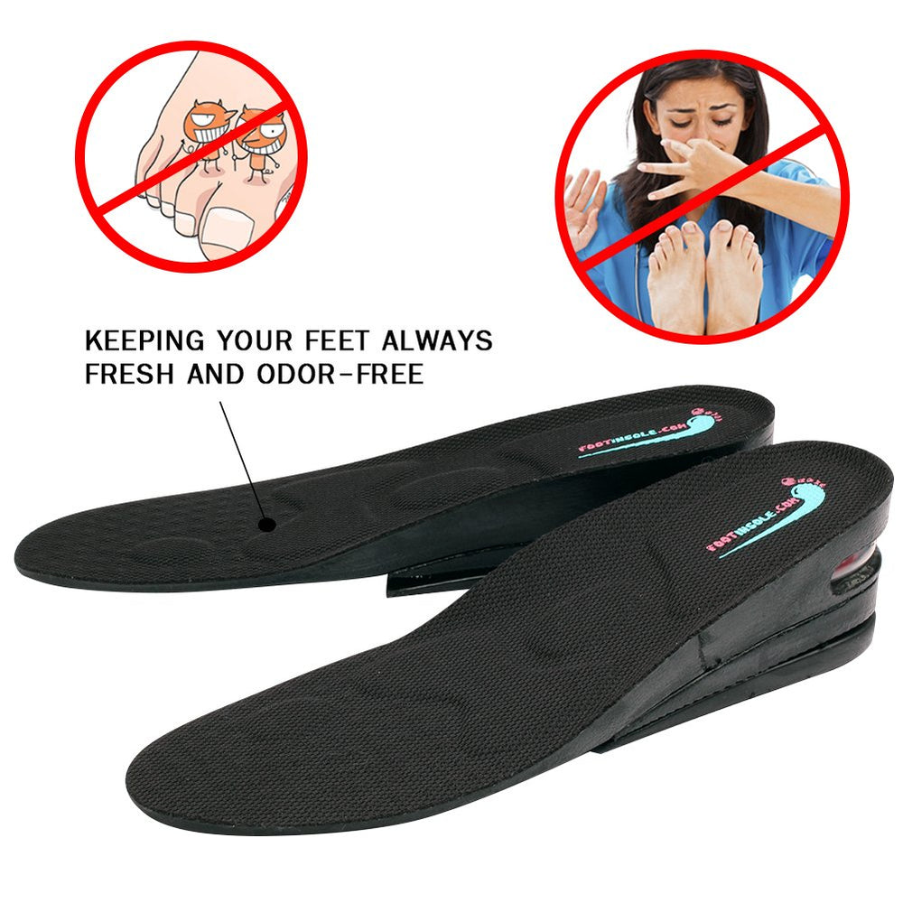 FootInsole easy-clean-removable design keeps insoles fresh after daily use.