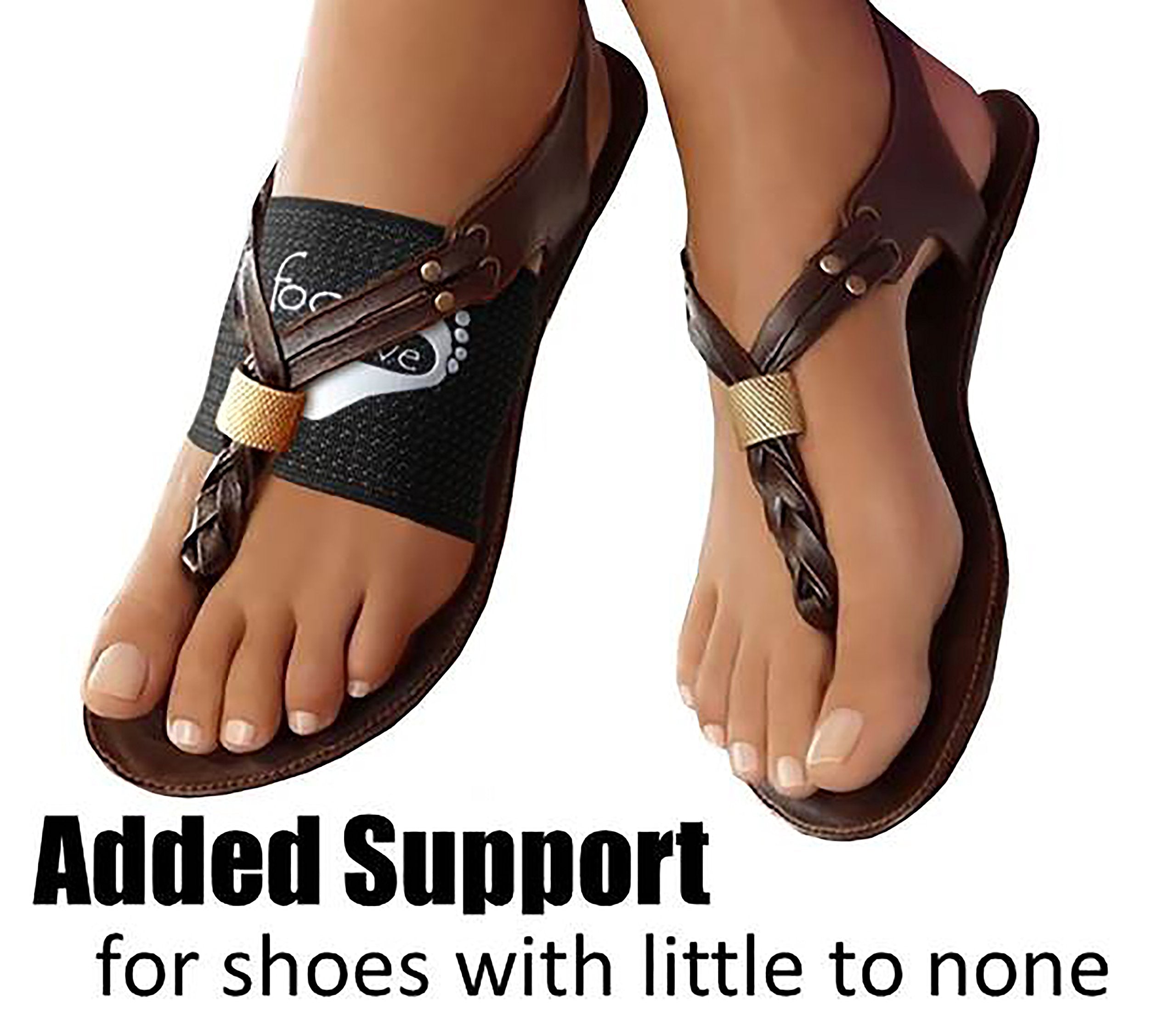 FOOTS LOVE plantar fasciitis compression sleeve with copper threads delivers all-day comfort.