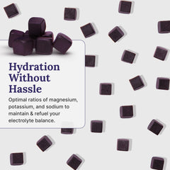 For Wellness Recovery Gummies Hydrate blueberry glow with natural flavor.