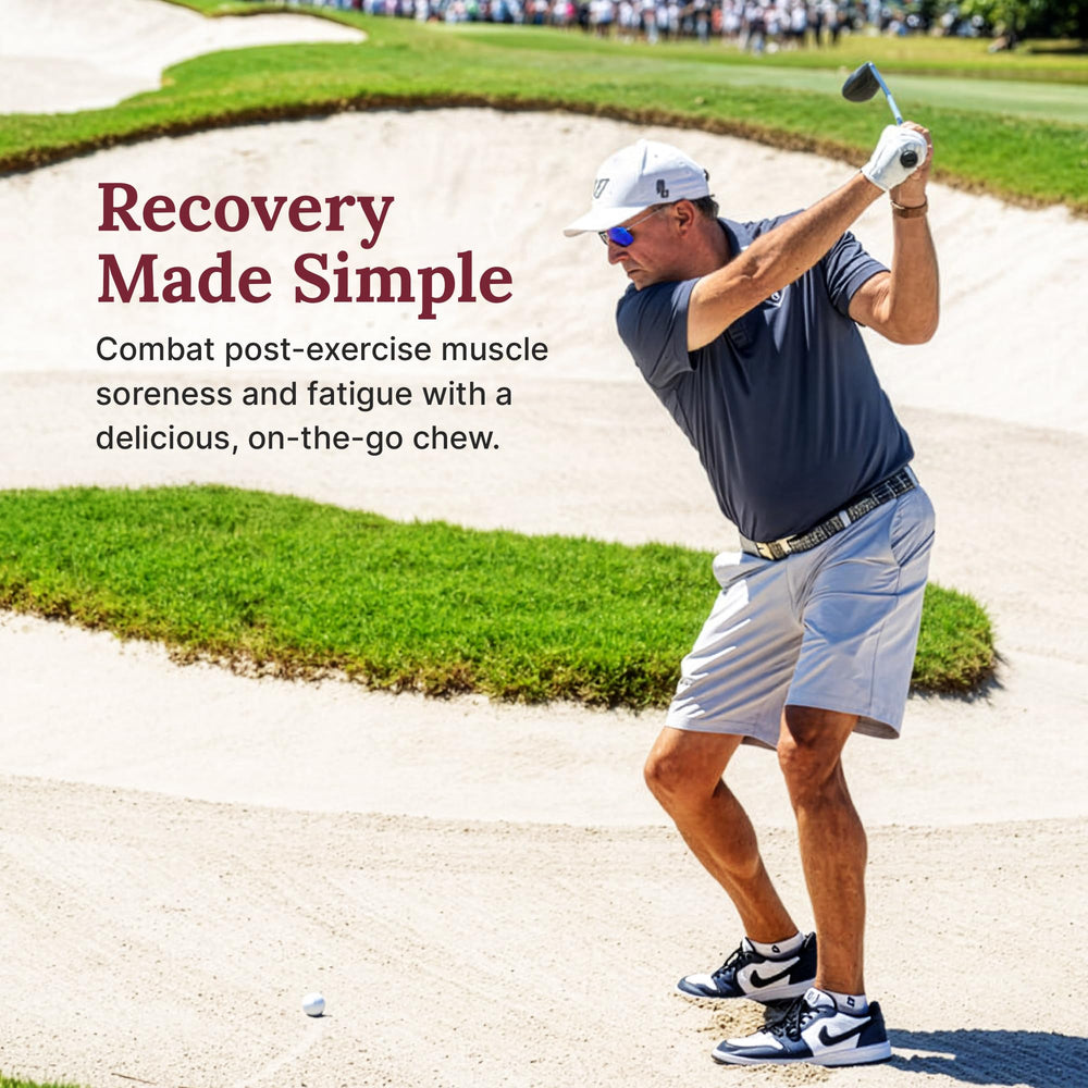 For Wellness Recovery Gummies Restore tasty cherry flavor for recovery.