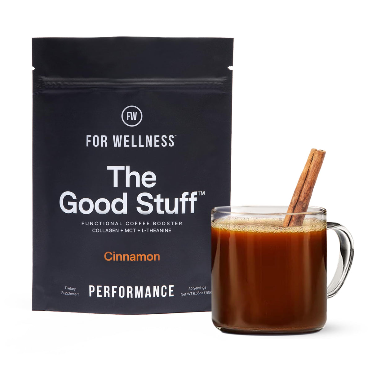 For Wellness The Good Stuff bottle provides steady energy for focused mornings.