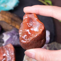 FORBY natural raw crystal Madagascar colors, 1–2 inch, perfect for decorative displays.