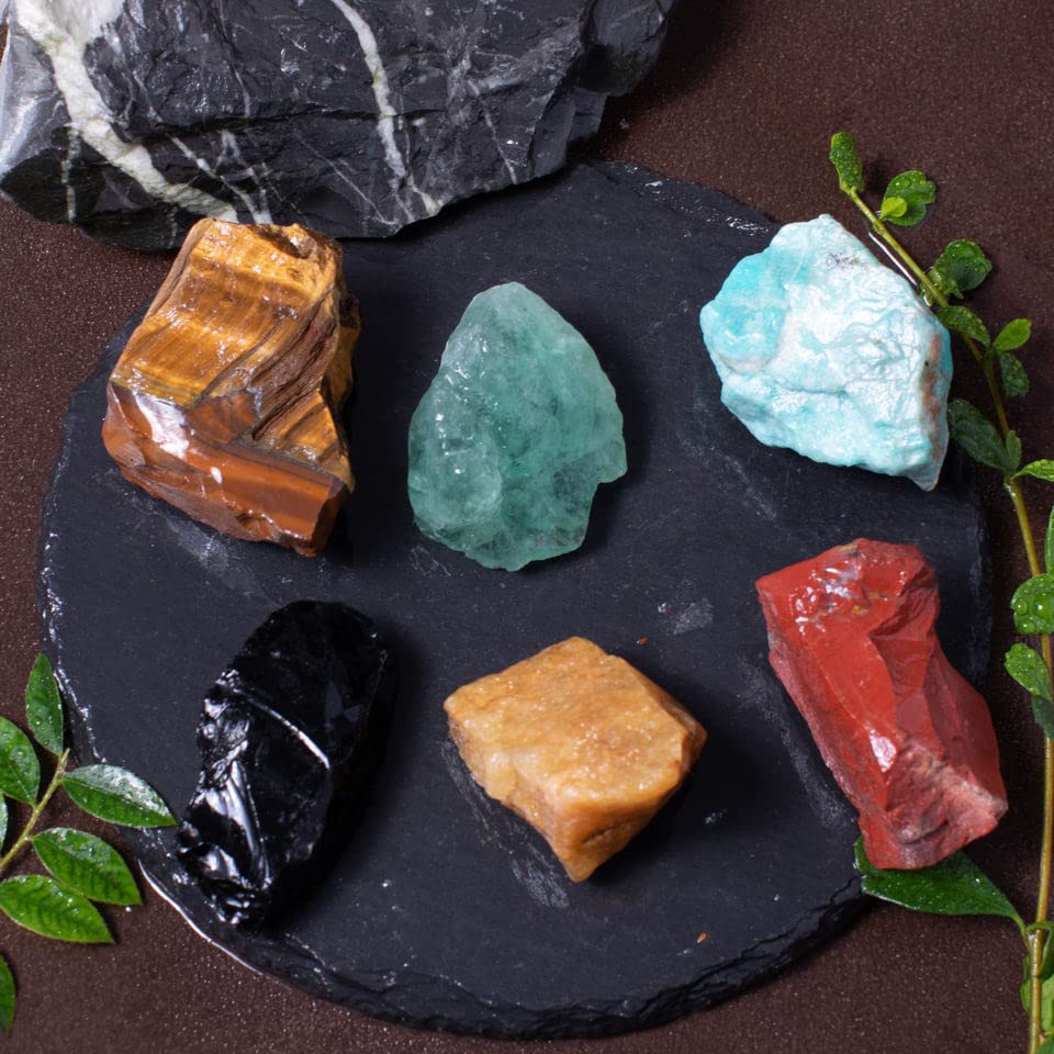 FORBY Reiki crystal stones Madagascar raw for energy work and displays.