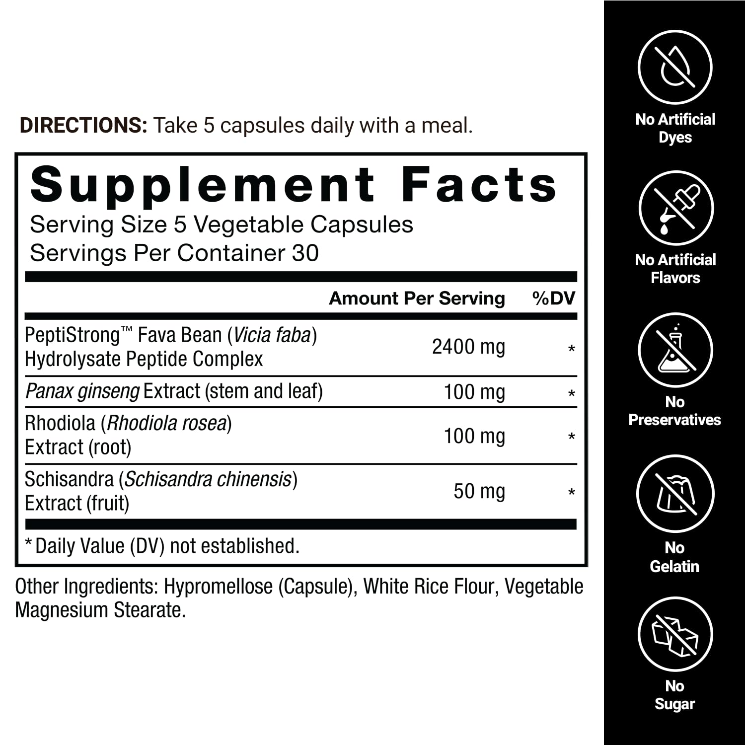Force Factor Anabolic user taking a capsule before training
