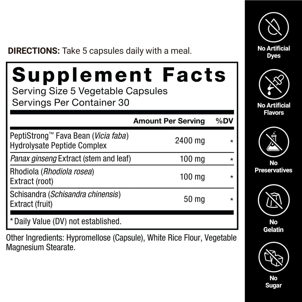 Force Factor Anabolic user taking a capsule before training