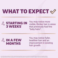 Force Factor Hair Growth Accelerator packaging displayed for an on-the-go routine.