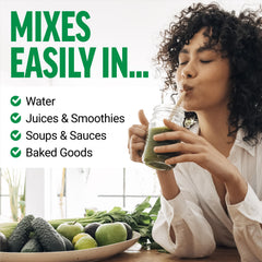 Close-up of kale, berries, and turmeric signals 40 plus superfoods