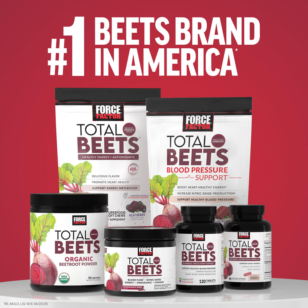 Made in the USA badge emphasizing quality production of Total Beets.