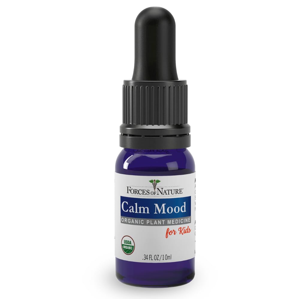 Forces of Nature Calm Mood para niños, aplicación sublingual bajo la lengua