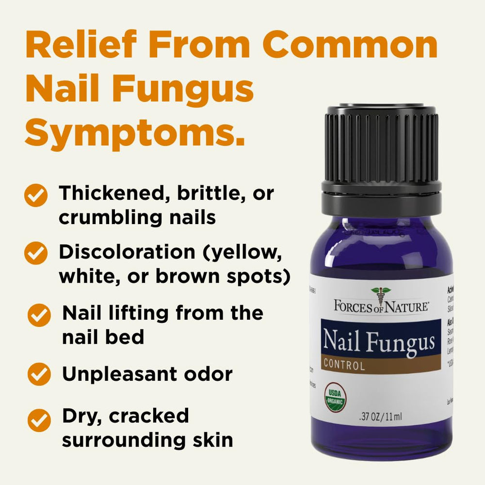 Forces of Nature Toenail Fungus Treatment dropper; precise application for targeted nail care
