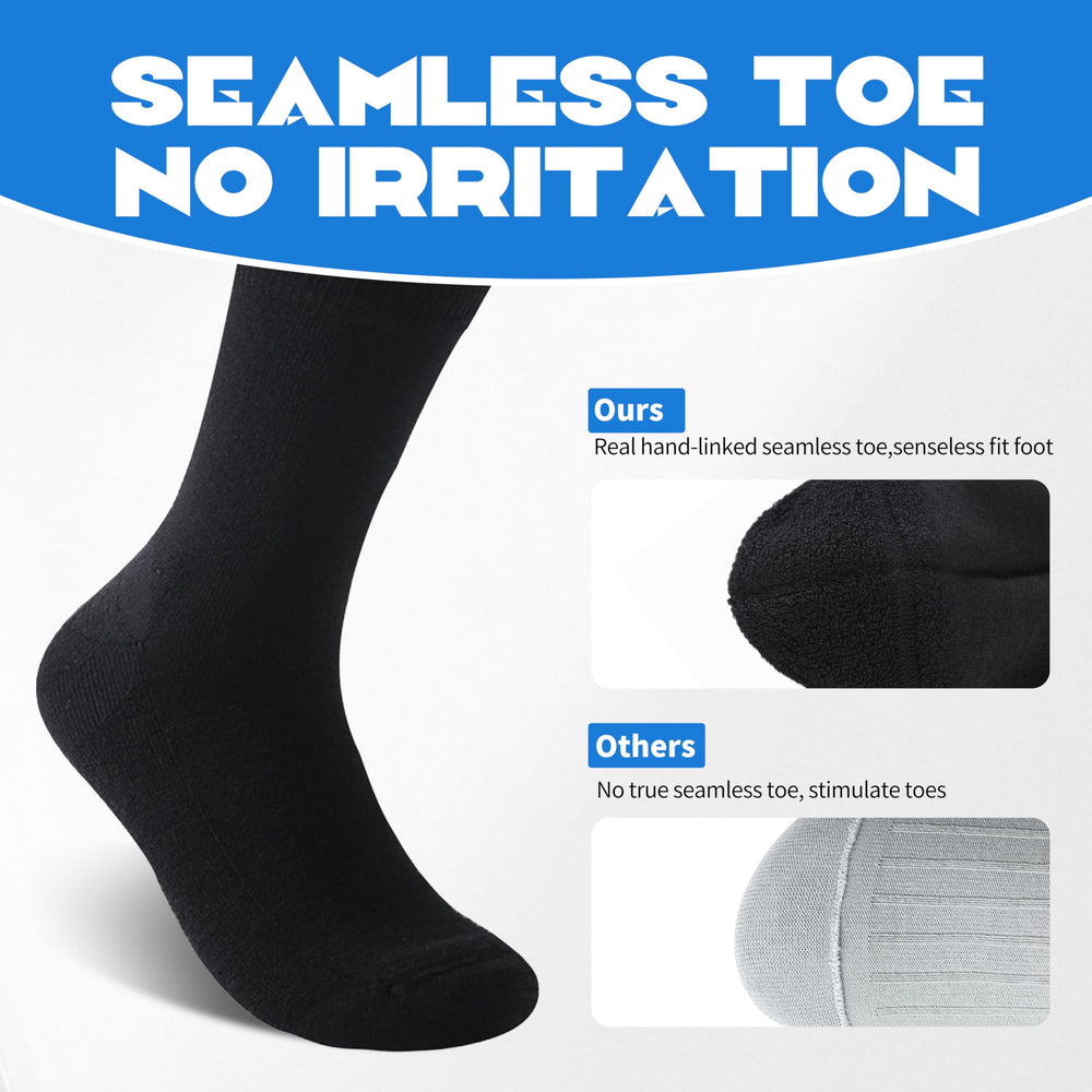 Sizing options X-Large, Large, and Medium for Forcool diabetic socks.