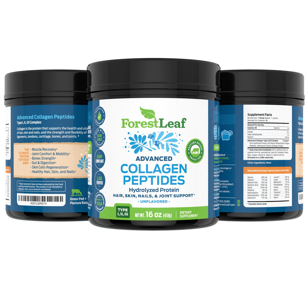 ForestLeaf additive-free label communicates absence of artificial ingredients.