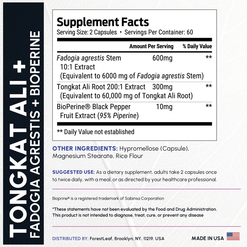 ForestLeaf GMP-certified facility seal communicates quality and rigorous testing.
