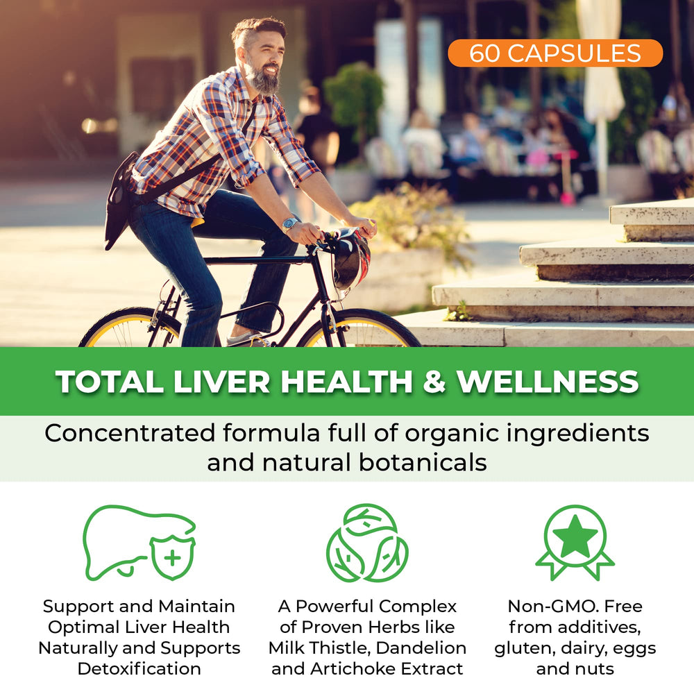 ForestLeaf Liver Cleanse ingredients milk thistle illustration highlighting antioxidant-rich herb