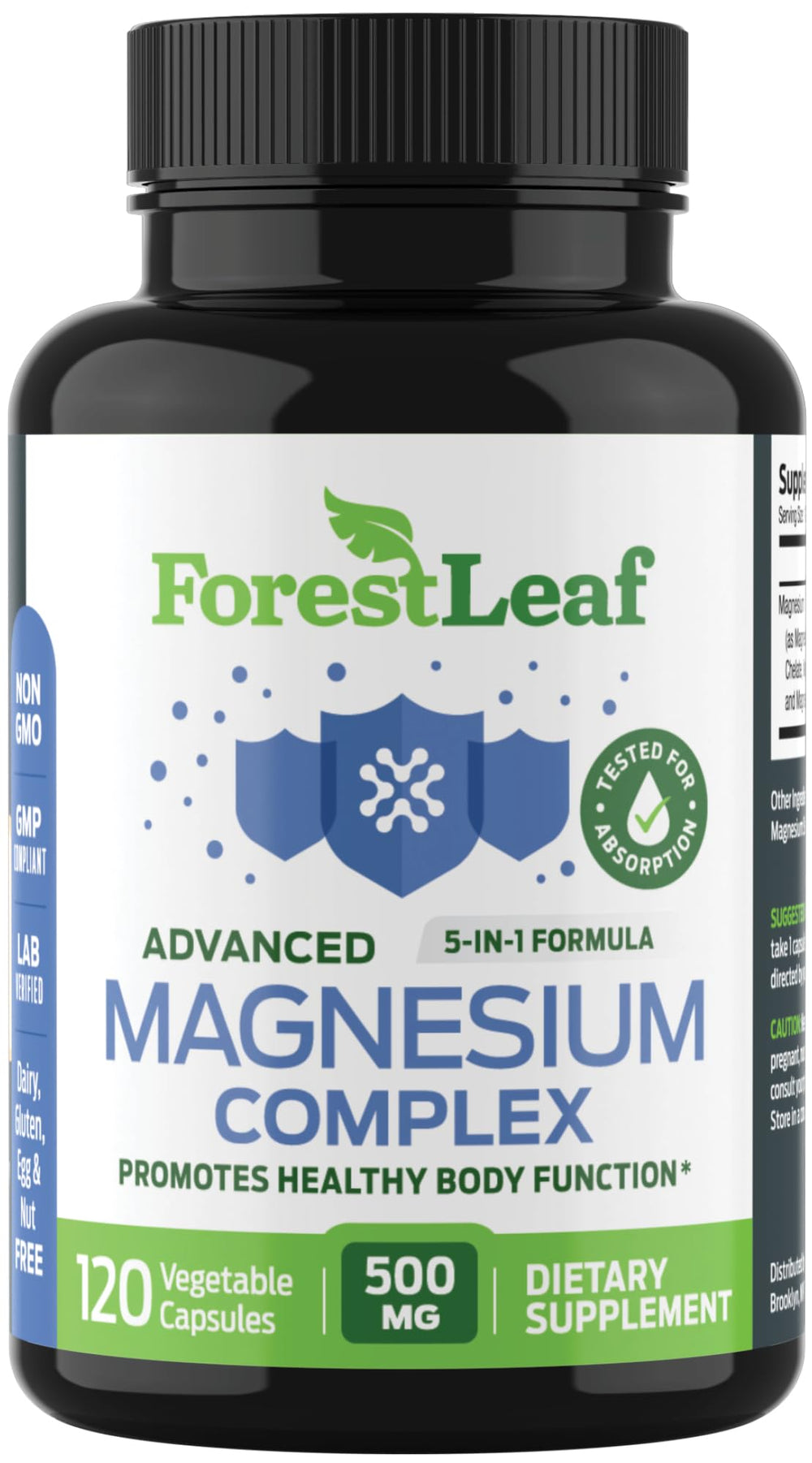 ForestLeaf facility badge USA-made for product safety and consistency.