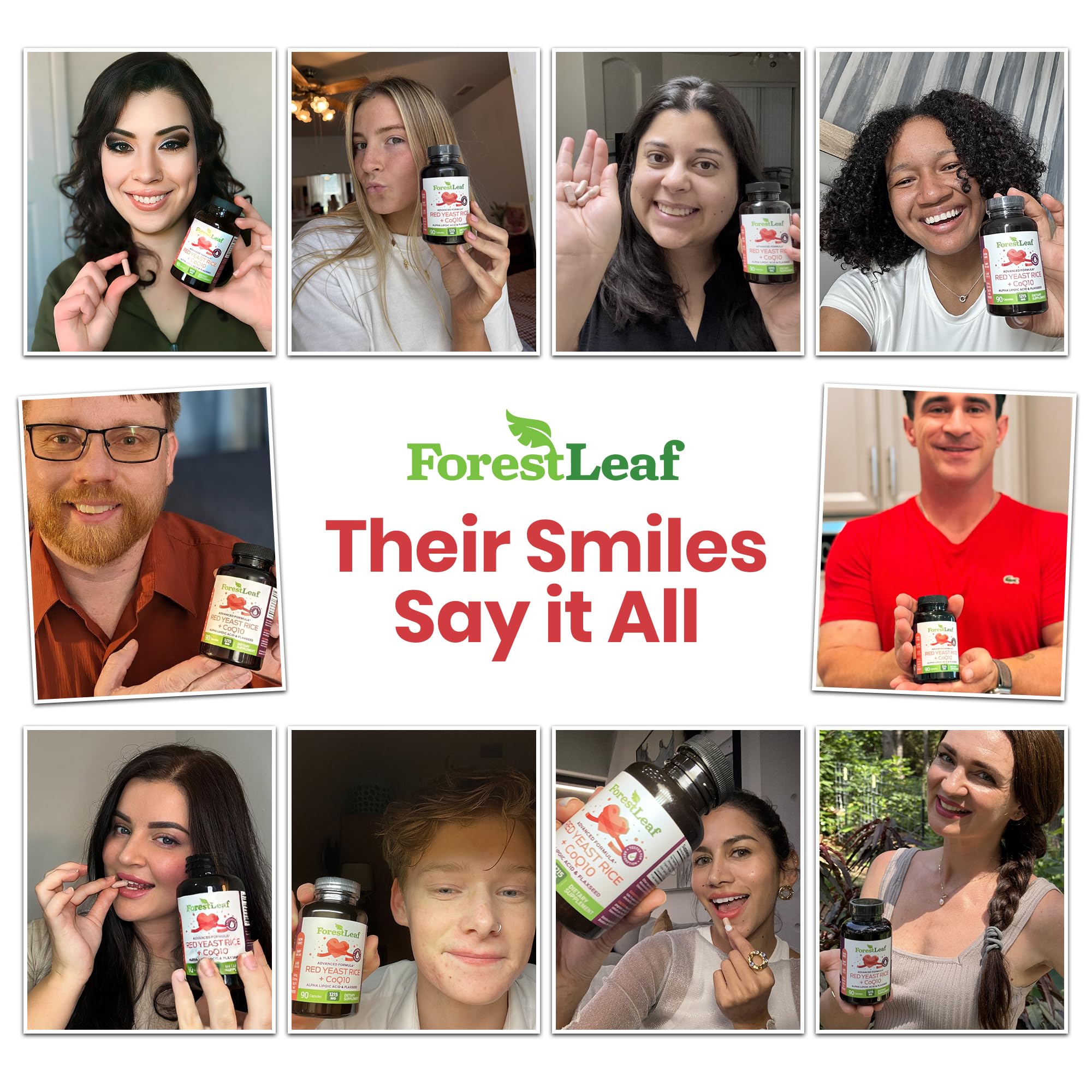 ForestLeaf Non-GMO vegetarian-friendly packaging shown