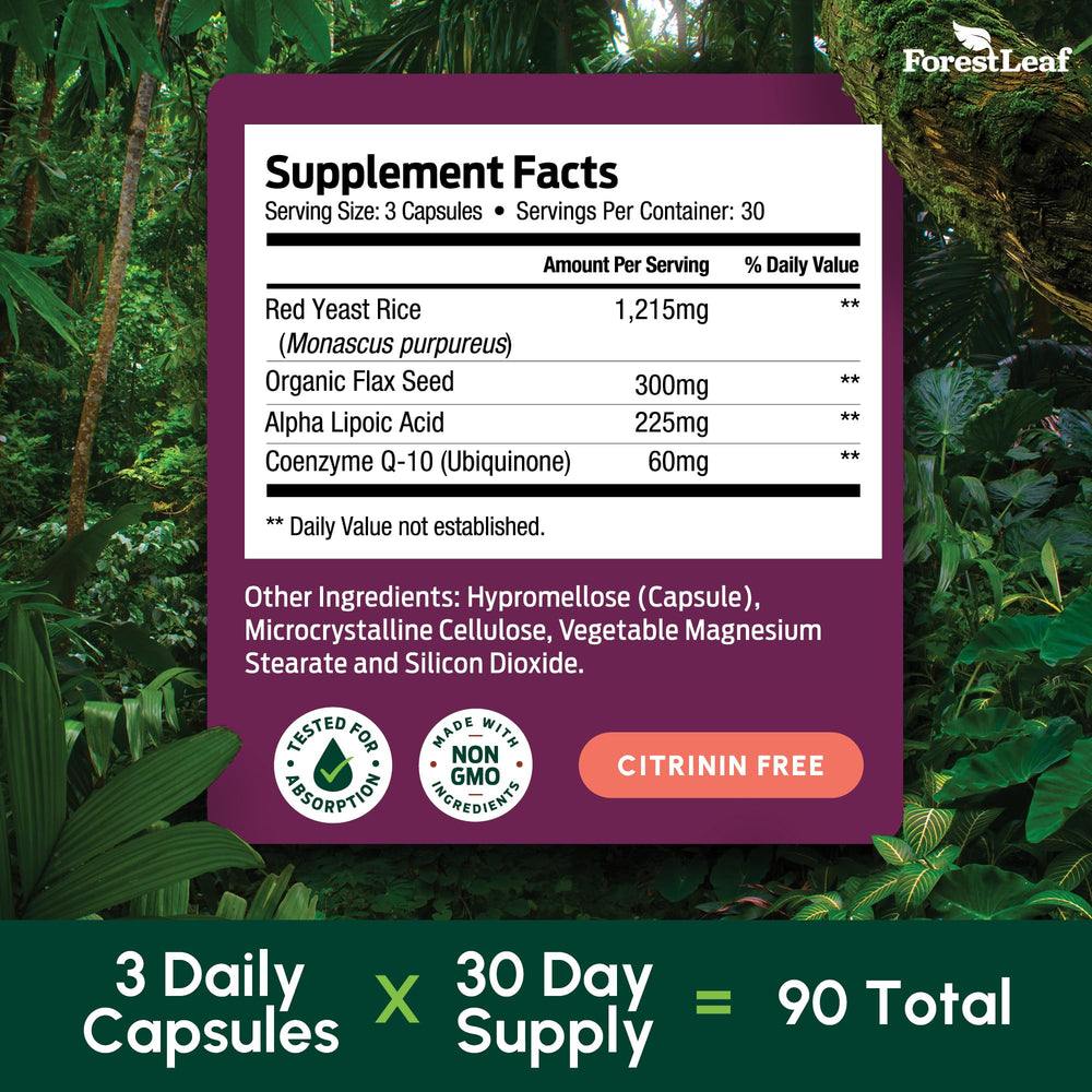 ForestLeaf USA-made label on bottle signaling third-party testing