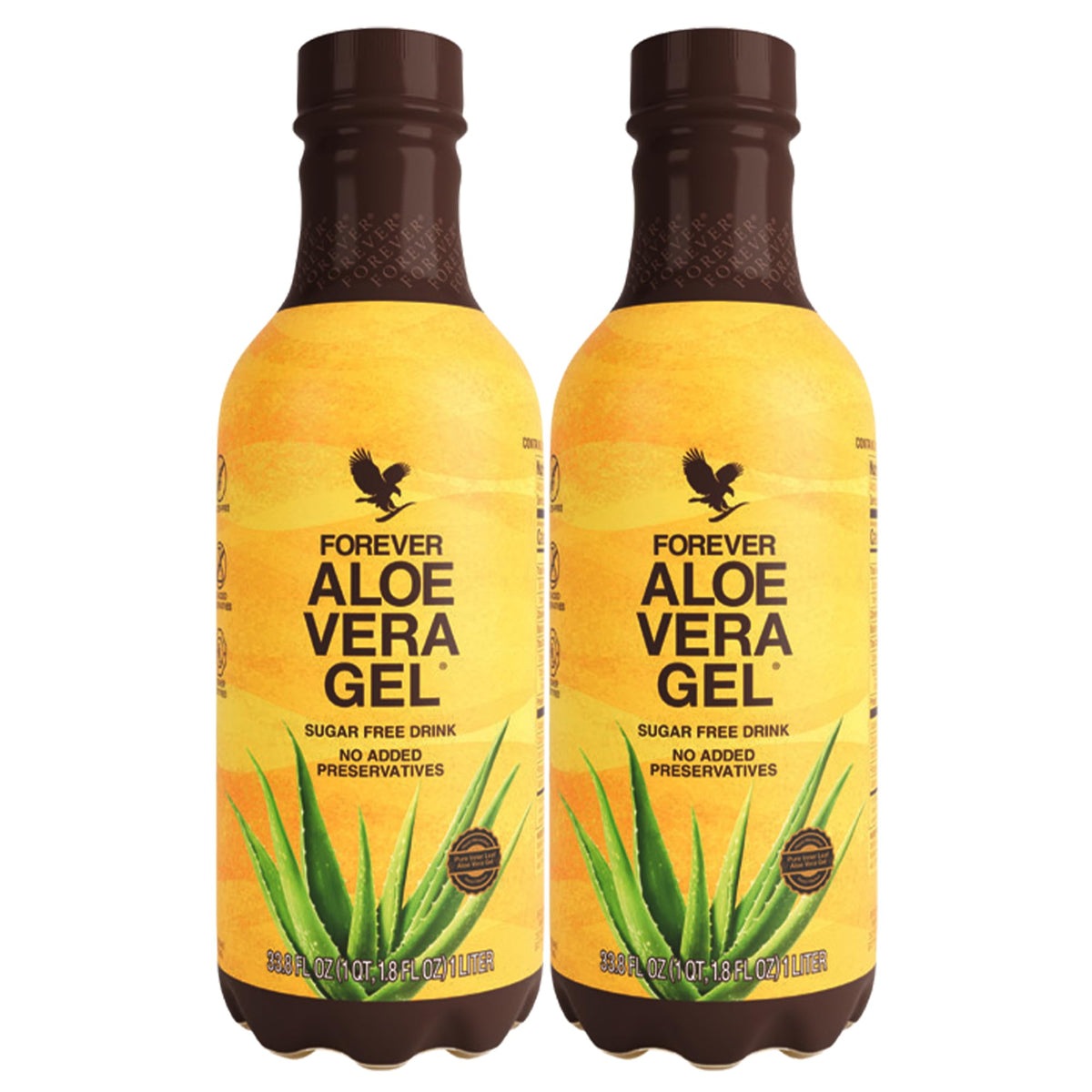 Forever Living Aloe Vera Gel bottle with inner leaf concentrate, suitable for daily use