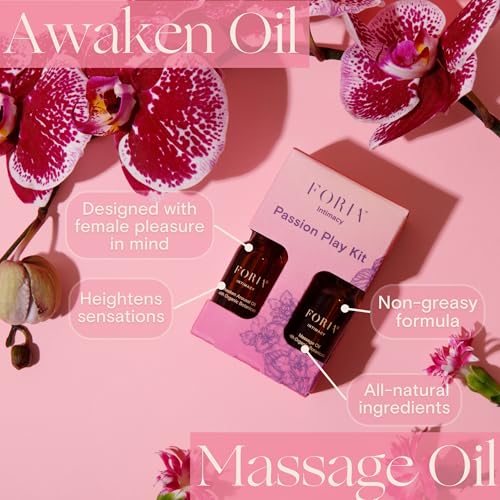 Foria Passion Play Kit travel case demonstrates compact, on-the-go wellness storage