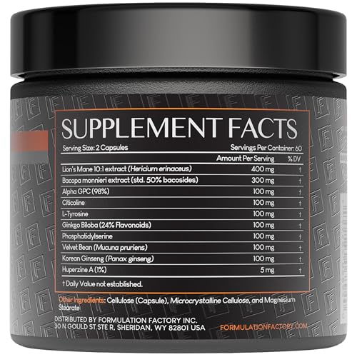 Formulation Factory Boss Mode capsules close-up showing evenly formed capsules for daily routines
