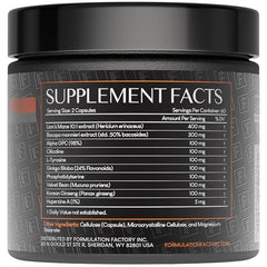 Formulation Factory Boss Mode capsules close-up showing evenly formed capsules for daily routines