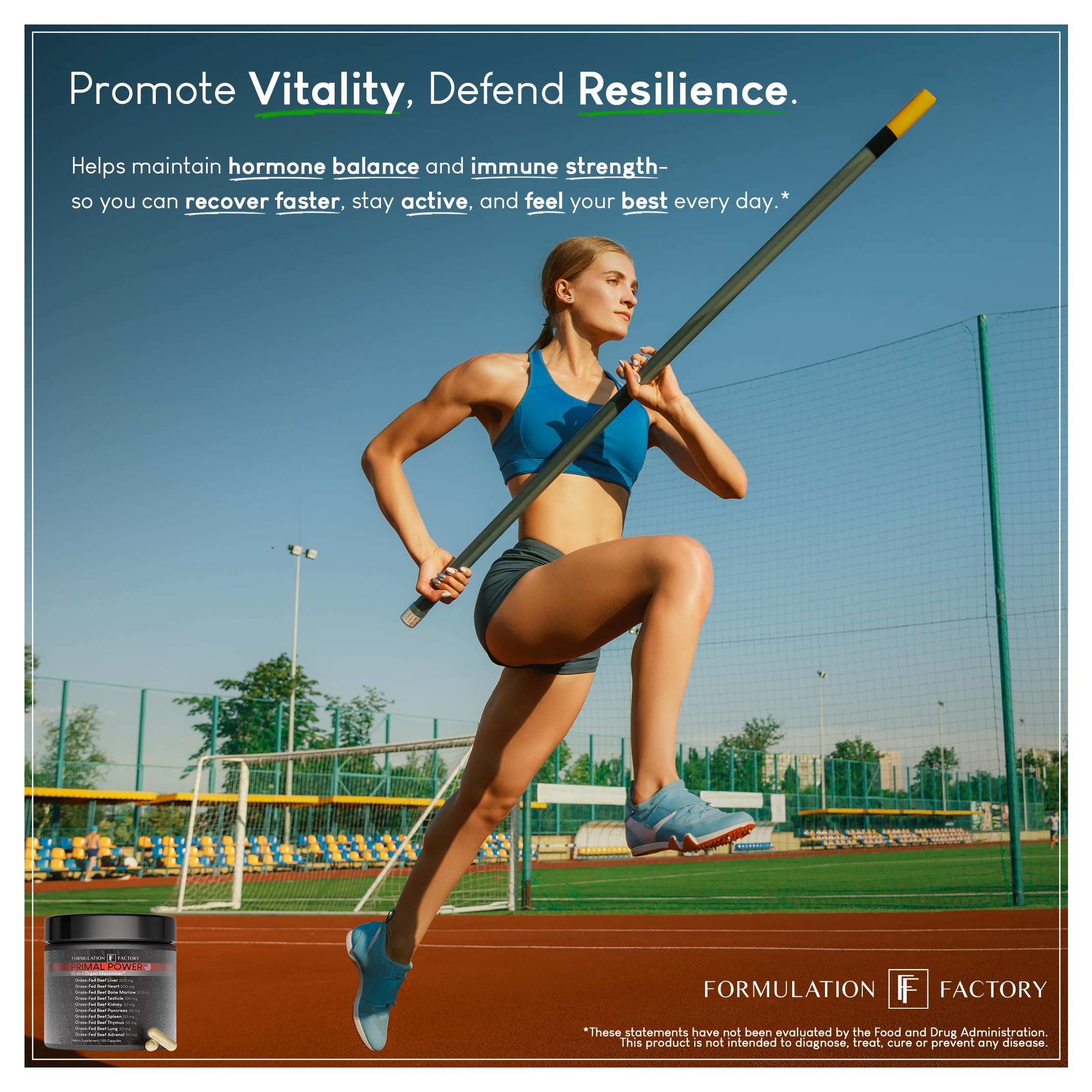 Formulation Factory Primal Power lung photo implies respiration-friendly energy
