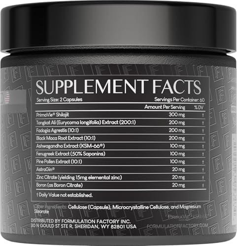 Formulation Factory Self Obsessed MAXXED bottle pour showing easy-to-swallow capsules for daily use
