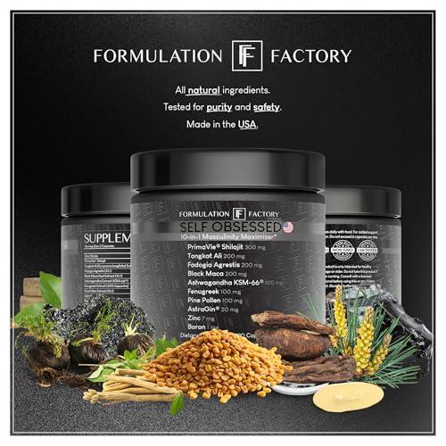 Formulation Factory Self Obsessed MAXXED product overview with lifestyle imagery