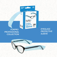 Dispenser-ready 200-count box with ForPro sleeves for quick client transitions