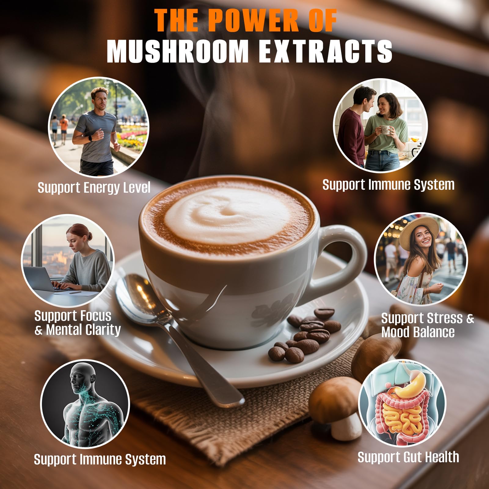 FORTISCA keto-friendly coffee with MCT oil for creaminess.