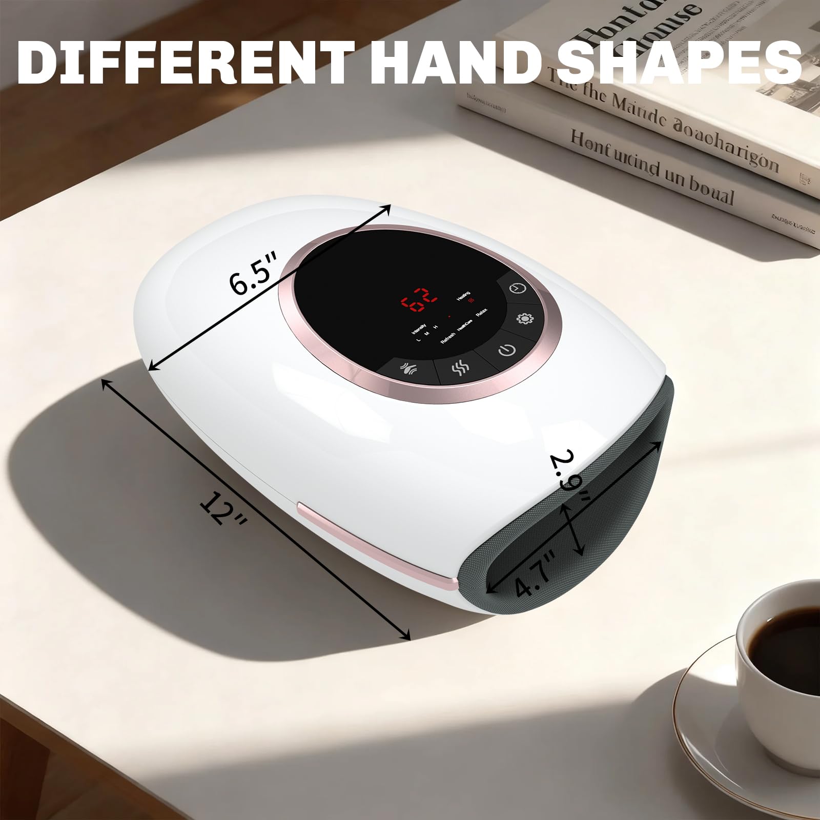 Foruisin Hand Massager large fit spanning fingers to forearm