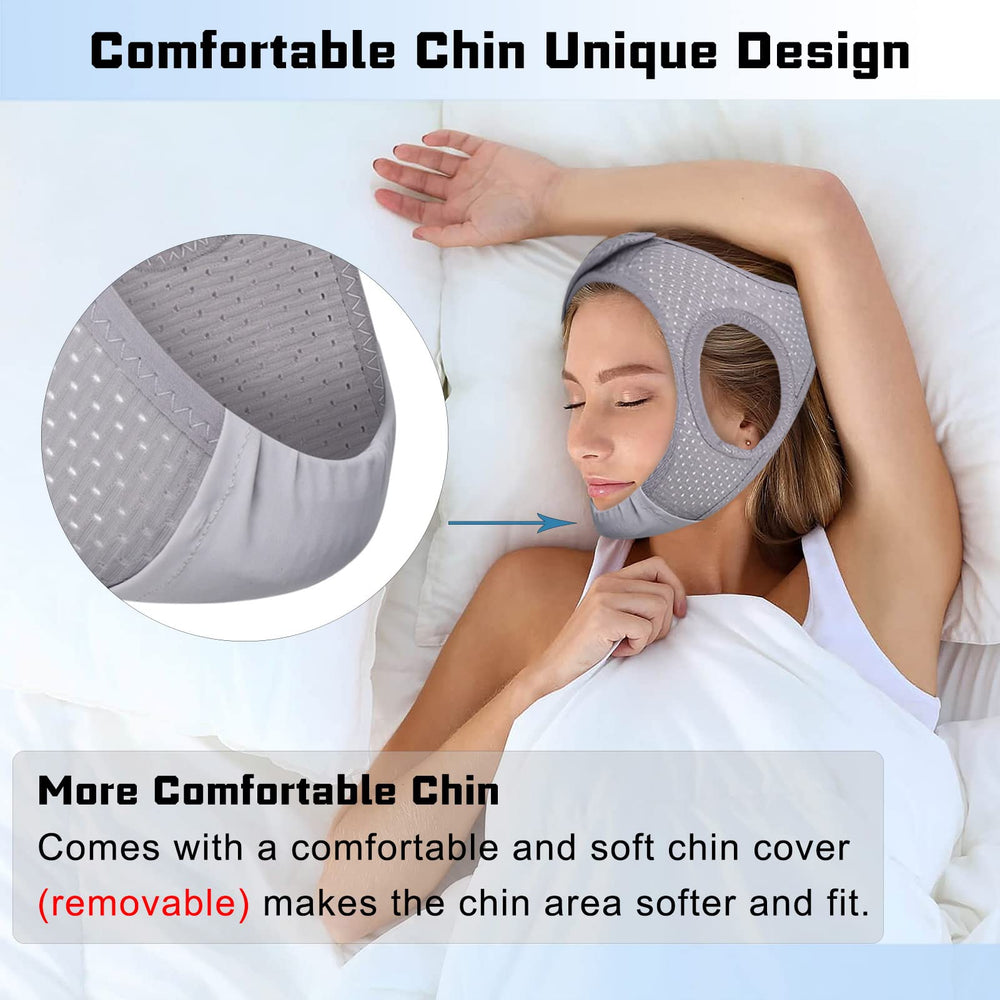 Forzacx skin-friendly design minimizes irritation with soft chin contact.