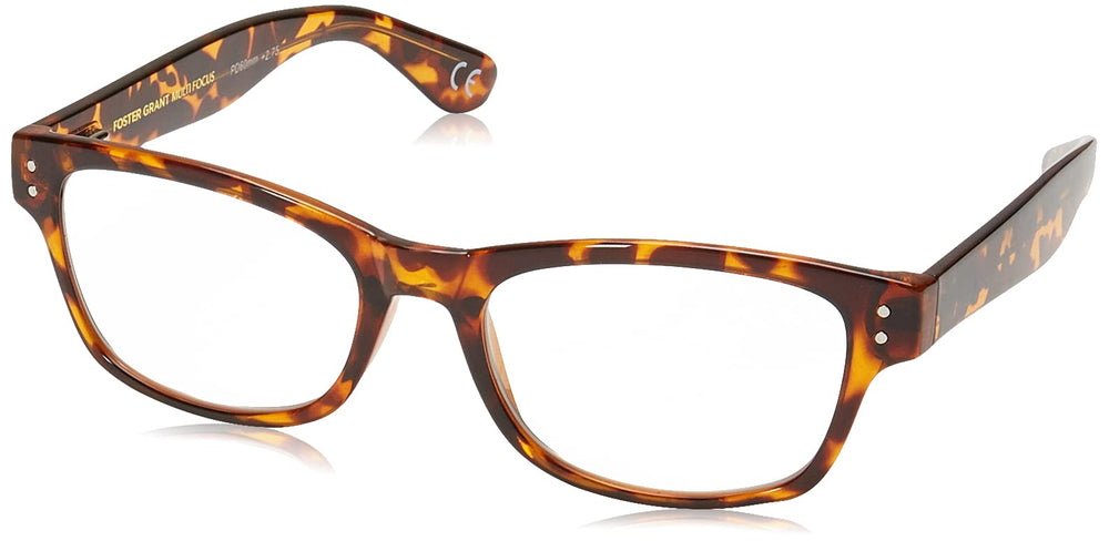 Foster Grant Conan Multifocus glasses front view for everyday reading and multitasking