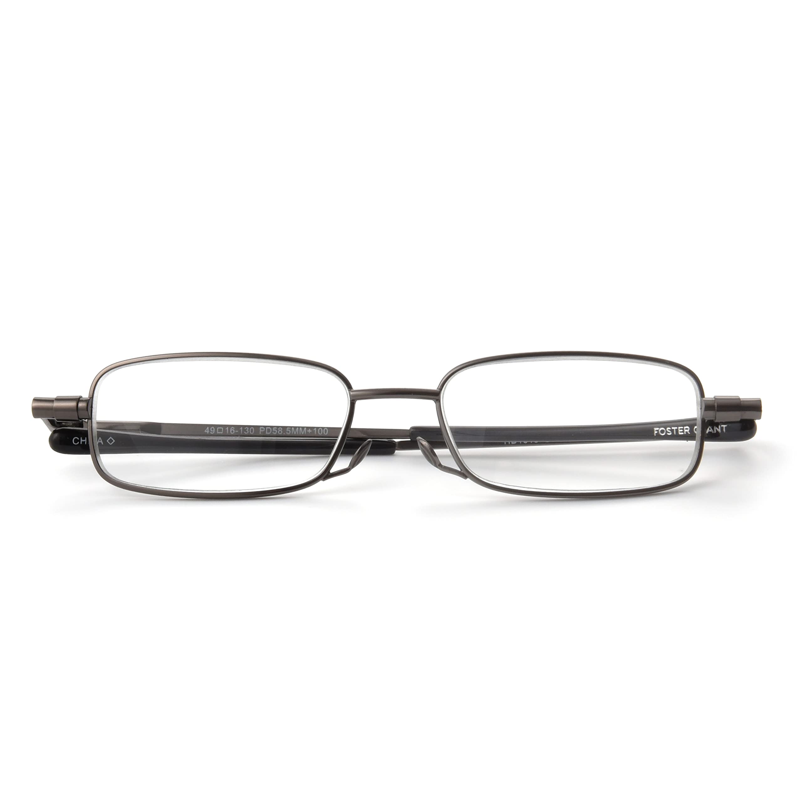 Gavin gun-metal frame close-up showing stylish unisex design