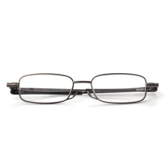 Gavin gun-metal frame close-up showing stylish unisex design