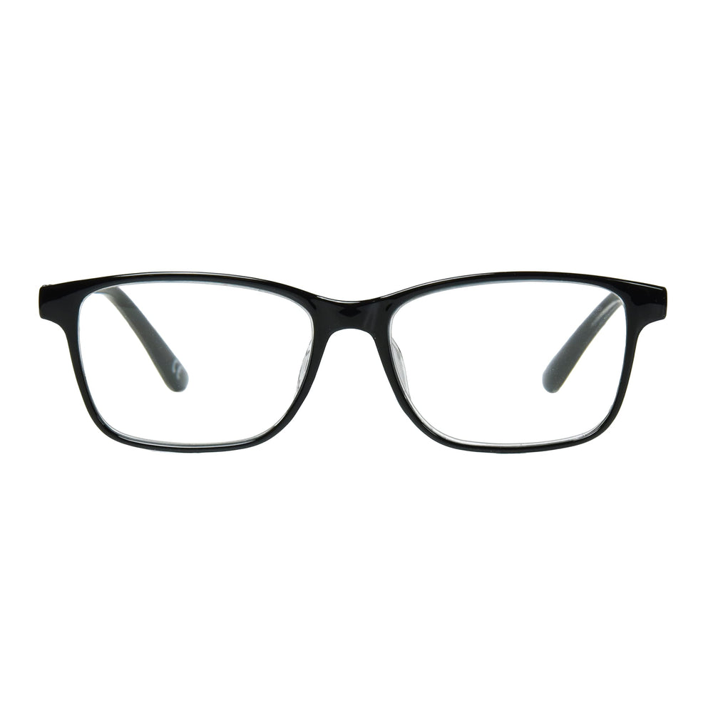 Foster Grant Payton anti-fog blue light readers close-up lenses, scratch-resistant surface for durability.