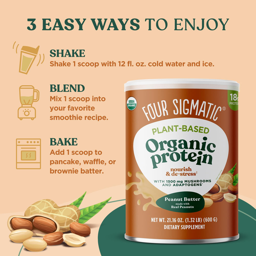 Four Sigmatic coconut sweeteners powder scene highlights natural sugar-free sweetness