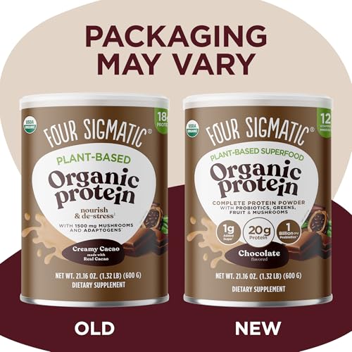 Four Sigmatic creamy cacao shake in glass highlighting rich flavor and brain-boosting mushrooms
