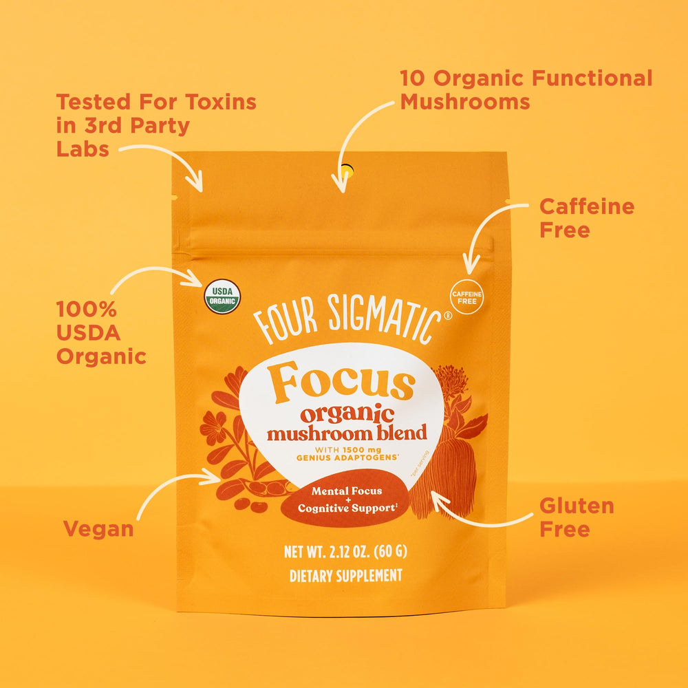 Four Sigmatic Focus Blend Mucuna Pruriens for mood and motivation