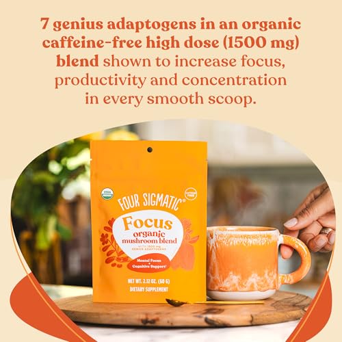 Four Sigmatic Focus Blend Rhodiola adaptogen for sustained mental stamina