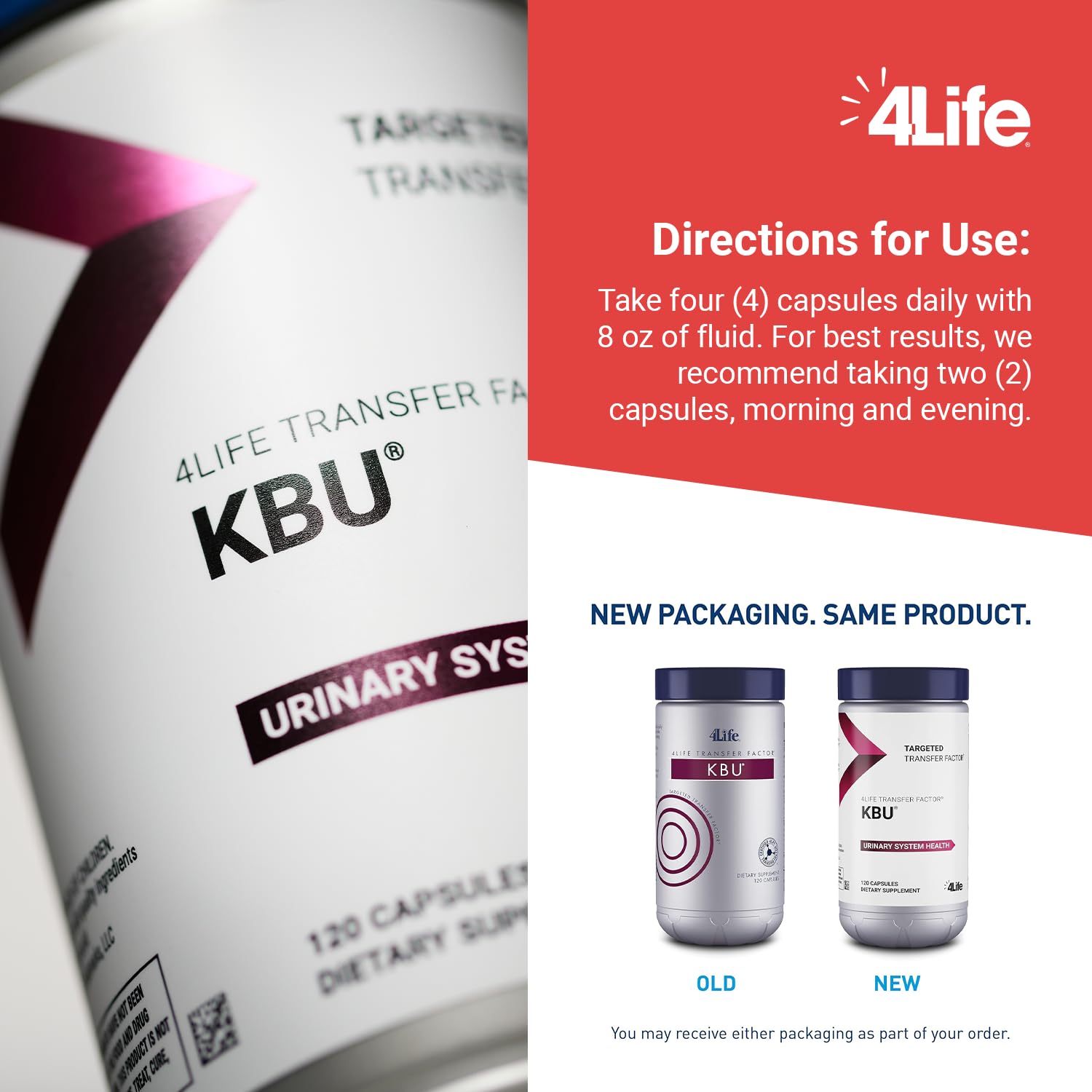 4Life KBU key ingredients supporting kidney function and fluid balance