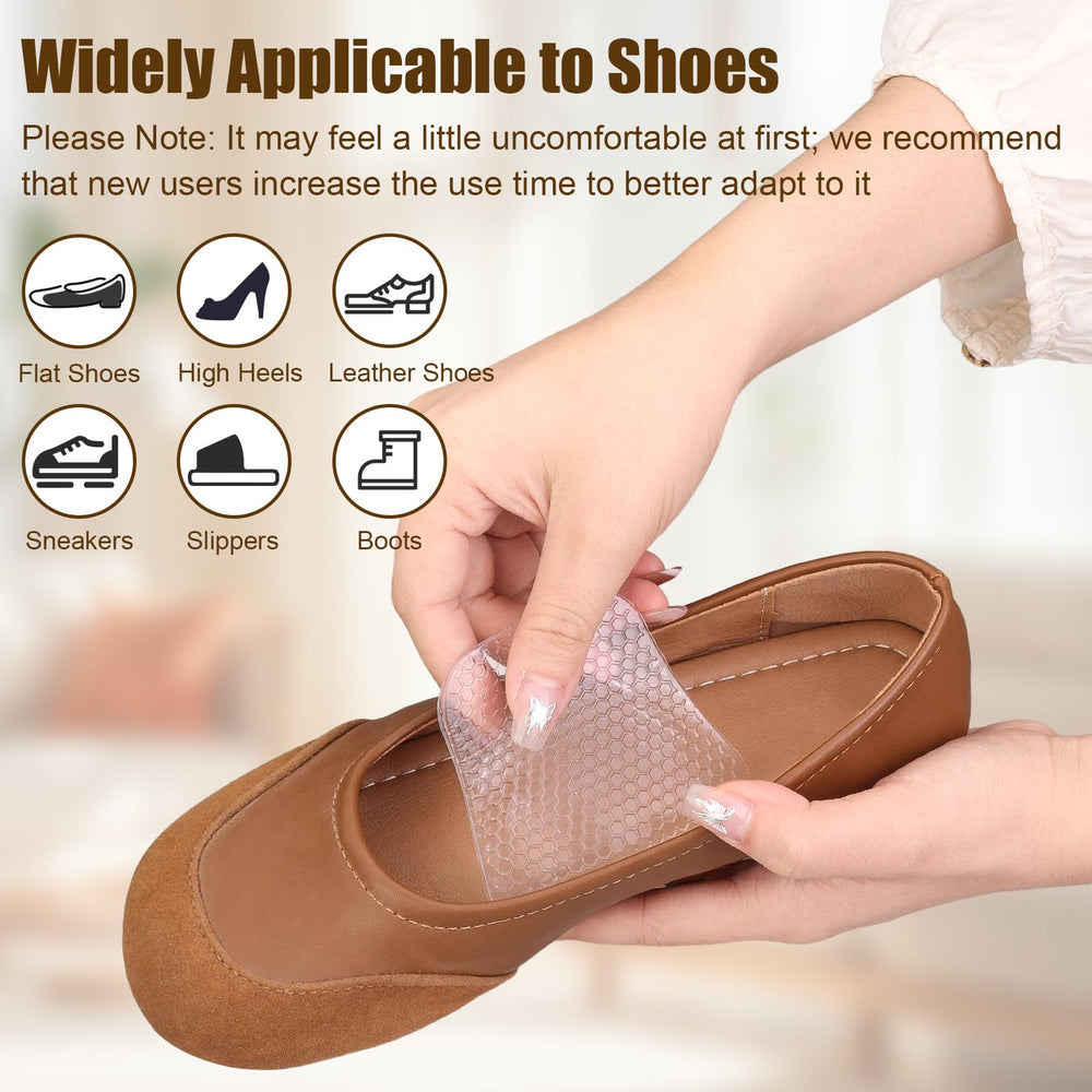 FOWSRHRG reusable gel pads suit frequent shoe changes during daily commute.