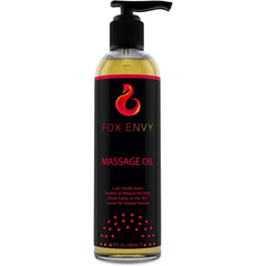 Fox Envy Body Massage Oil vanilla bottle for a spa-at-home experience