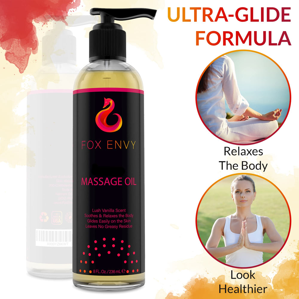 Fox Envy spa-like massage scene evokes relaxation and mood uplift