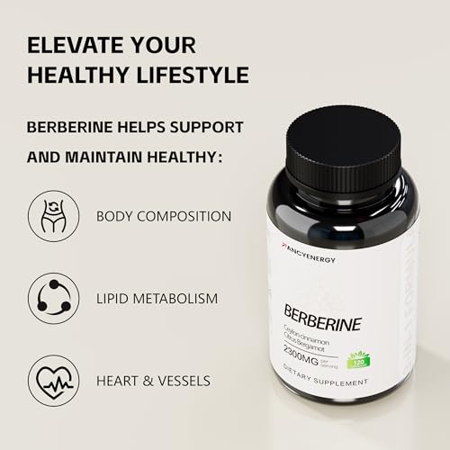 FraFr.gancia berberine capsules in bottle for daily use.