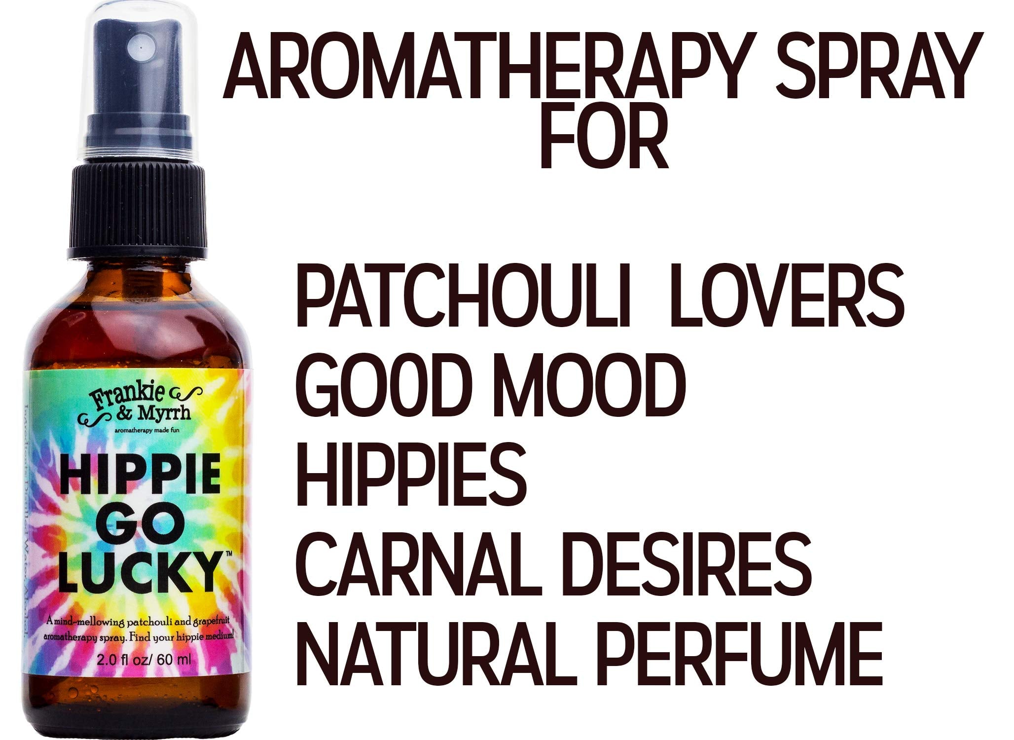Frankie and Myrrh Hippie Go Lucky linen-spray freshens sheets with citrus-earthy notes